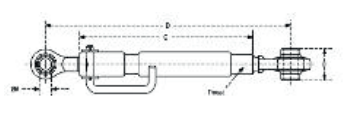 TOP LINK ASSEMBLY SUITABLE FOR FORD