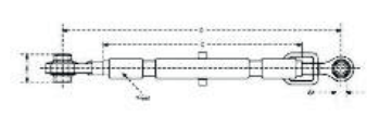 TOP LINK ASSEMBLY SUITABLE FOR MF