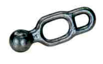 DOUBLE LINK FOR LOCK FOR DOUBLE HINGES